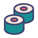 rollo de sushi icon