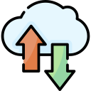 transferencia de datos icon