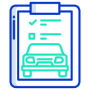 servicio de auto icon