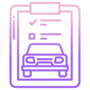 servicio de auto icon