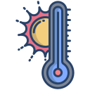 la temperatura icon