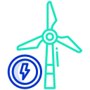 energía eólica icon