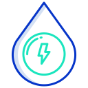 energía del agua icon