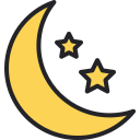 luna creciente icon