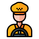 conductor de taxi icon