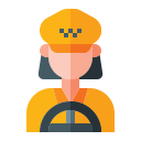 conductor de taxi icon