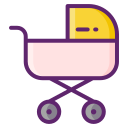 carrito de bebé icon