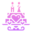 pastel de bodas icon