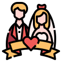 pareja de boda icon