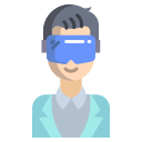 gafas de realidad virtual icon