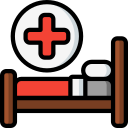 cama de hospital icon