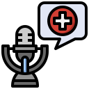 podcast de salud icon