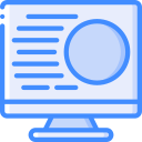 computadora de escritorio icon