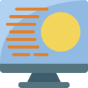 computadora de escritorio icon