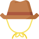 sombrero de vaquero icon