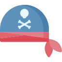 bufanda pirata icon