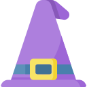 sombrero de bruja icon