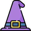 sombrero de bruja icon