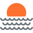 puesta de sol icon