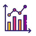 gráfico de linea icon