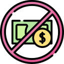 sin dinero icon