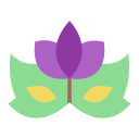 Carnival mask icon