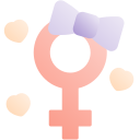 símbolo femenino icon