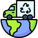 camión de reciclaje icon