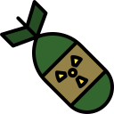 bomba nuclear icon