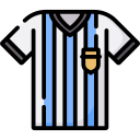 camiseta de fútbol icon