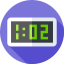 reloj digital icon