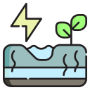 energía geotérmica icon