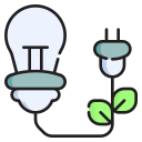 tecnología verde icon