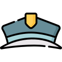 sombrero de policia