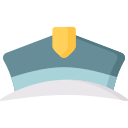 sombrero de policia