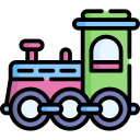 tren de juguete icon