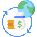 economía circular icon