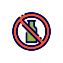 no alcohol icon