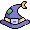 sombrero de bruja icon