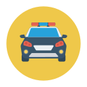 coche de policía icon