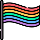 bandera arcoiris icon