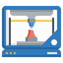 impresora 3d icon