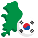 corea del sur icon