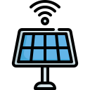 célula solar icon