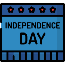 onafhankelijkheidsdag icoon
