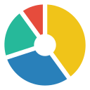 gráfico circular icon