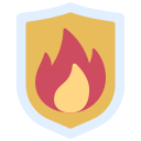 prevención de fuego icon