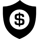 escudo de ahorro de seguridad de dinero 