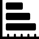 gráfico de barras horizontales para empresas 