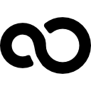 oneindig symbool icoon